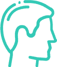 Face with hair